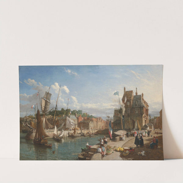 Honfleur, Normandy by William Parrott