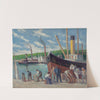 Honfleur, remorqueur à quai (1929) by Maximilien Luce