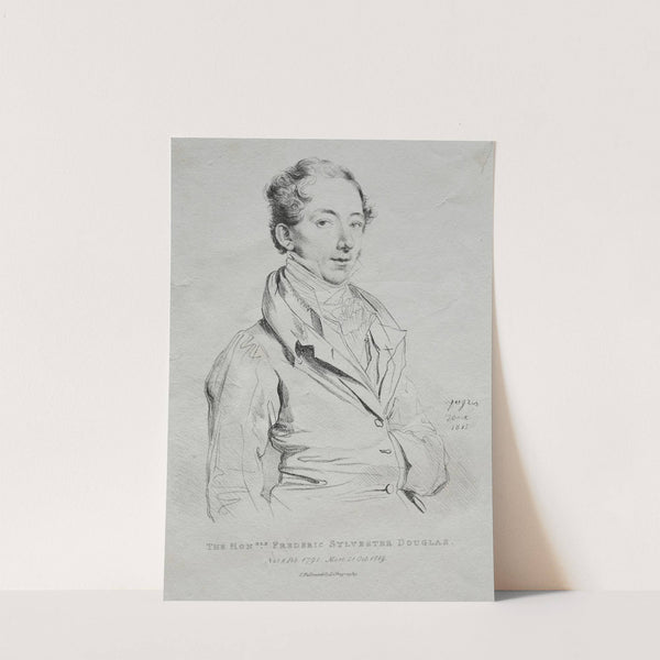 Honorable Frederic Sylvester Douglas (1815) by Jean Auguste Dominique Ingres