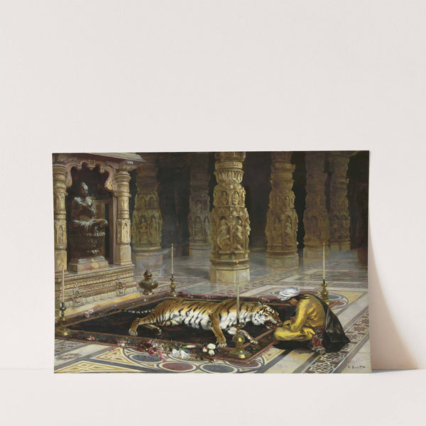 Honoring the Tiger by Rudolf Ernst