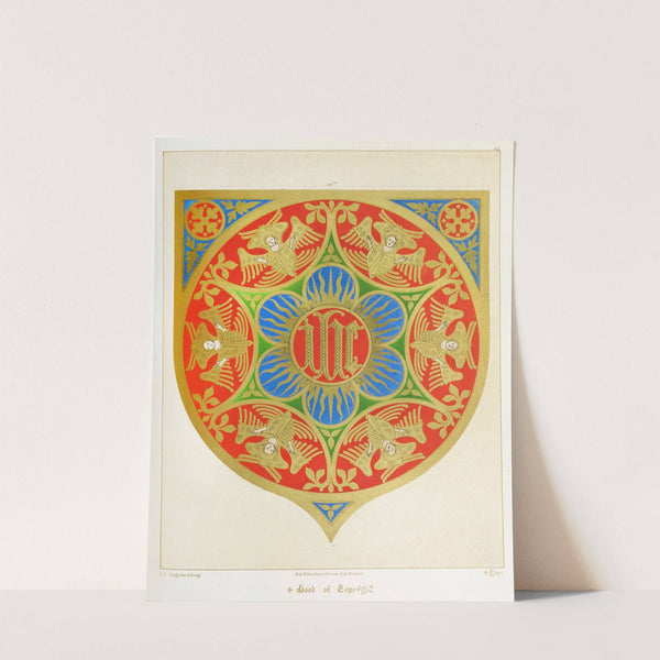 Hood of Cope; The Holy Name surrounded with Cherubim by Augustus Pugin