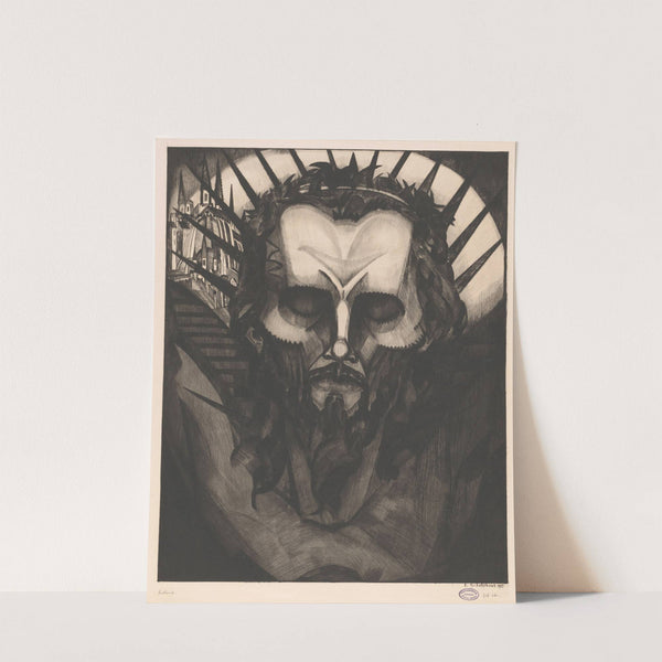 Hoofd van Christus by Lodewijk Schelfhout