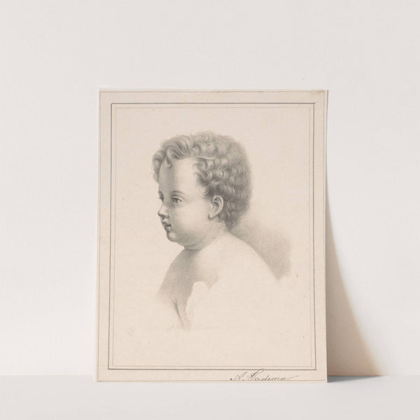 Hoofd van een kind (1846 - 1912) by Lawrence Alma-Tadema