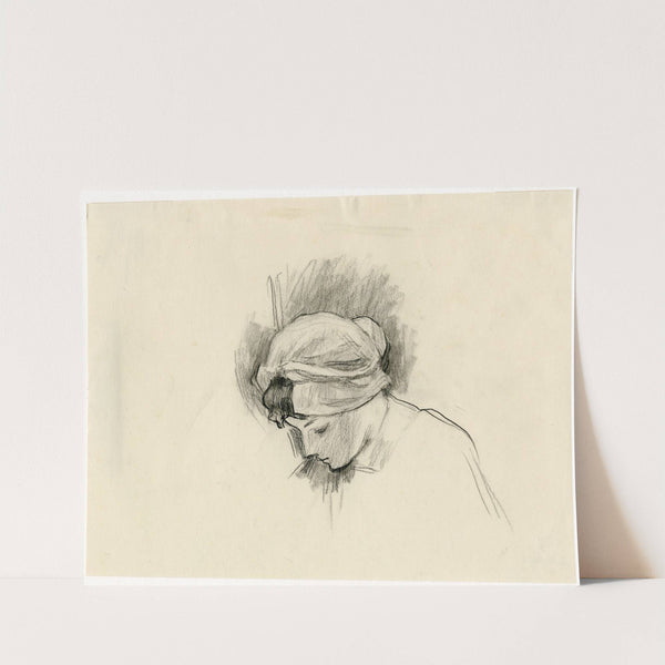 Hoofd van een meisje by Nicolaas van der Waay