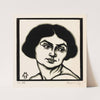 Hoofd van een vrouw (1915) by Simon Moulijn