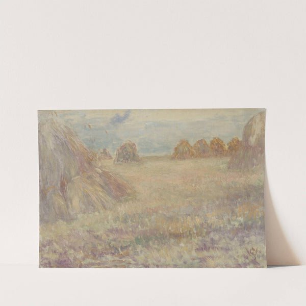 Hooimijten (1902) by Willy Schlobach