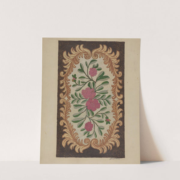 Hooked Rug by Jules Lefevere