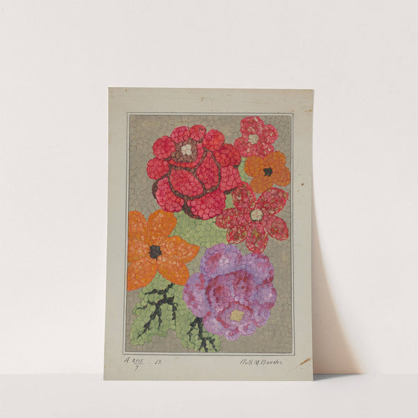 Hooked Rug by Ruth M. Barnes