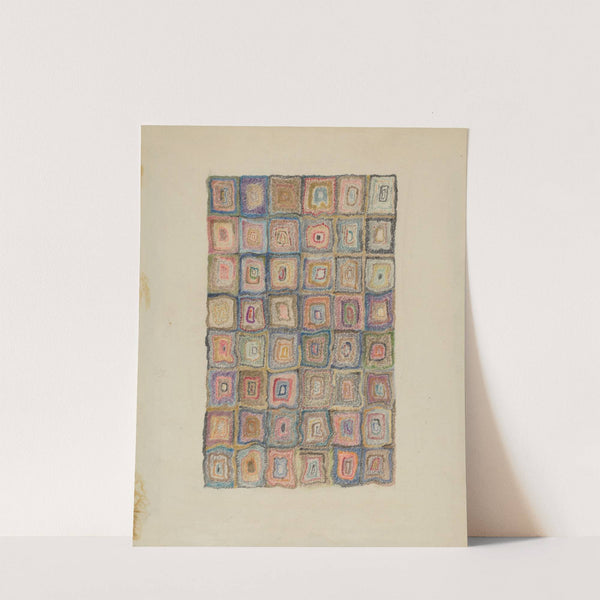 Hooked Rug by Alfonso Umana