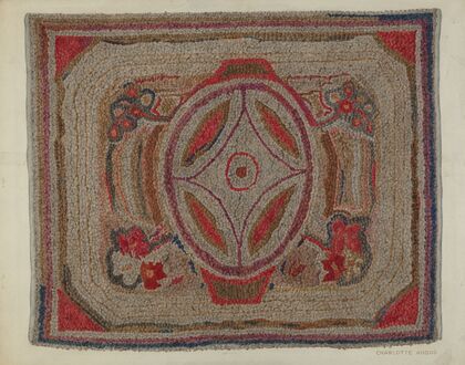 Hooked Rug (Cotton)