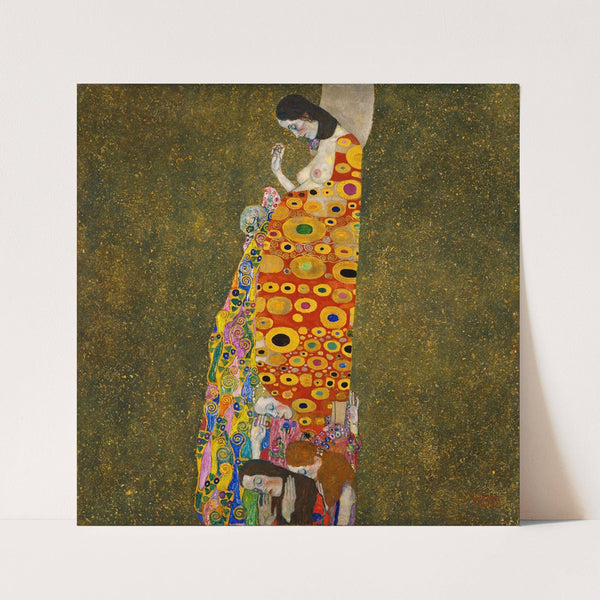 Hope, II (1907 - 1908) by Gustav Klimt