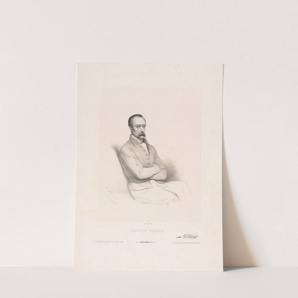 Horace Vernet (1859) by Marie-Alexandre Alophe
