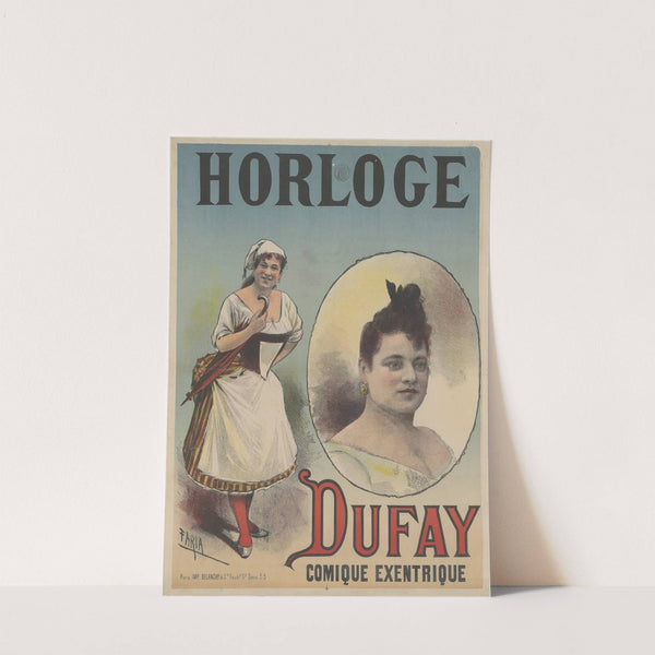 Horloge Dufay comique excentrique (1880) by Cândido de Faria