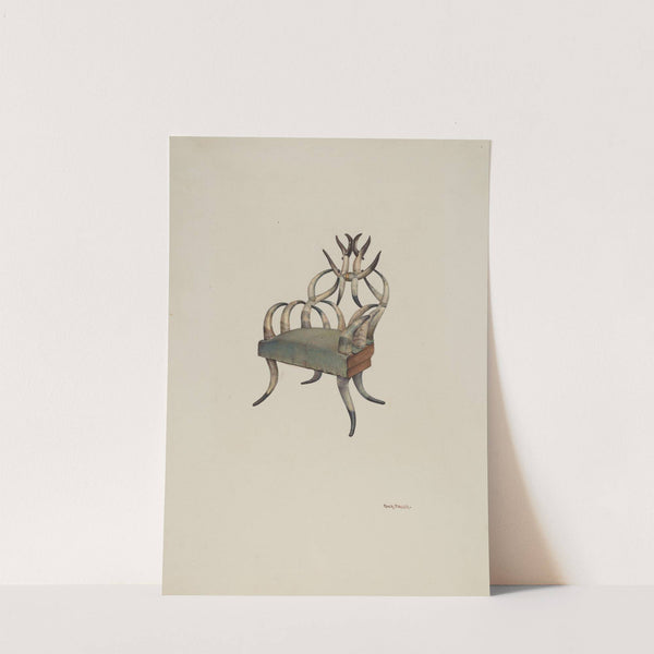 Horn chair by Robert W.R. Taylor