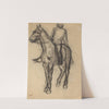Horse and Rider (c. 1878) by Edgar Degas