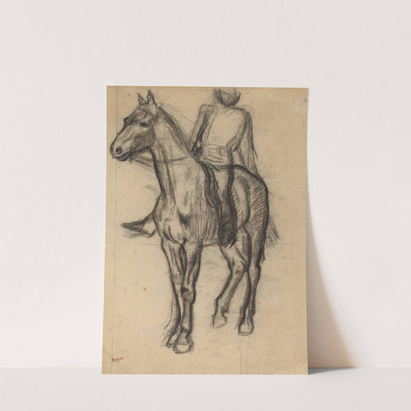 Horse and Rider (c. 1878) by Edgar Degas