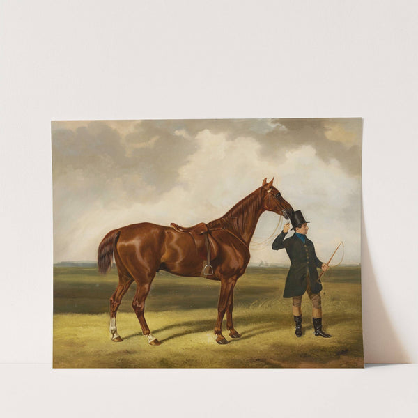 Horse and Rider in a Landscape by Thomas Barratt of Stockbridge