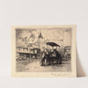 Horse and Wagon, Noon by George Fawcett