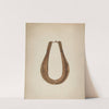 Horse Collar and Hame (c. 1941) by Wilbur M Rice
