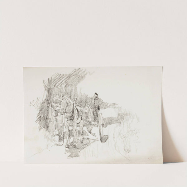 Horse Drawn Cart by Howard Russell Butler