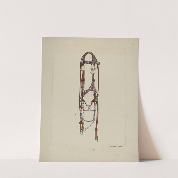 Horse Hair Bridle (c. 1937) by Gordena Jackson