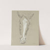 Horse head by Hans Thoma