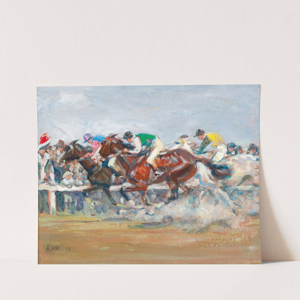 Horse Race (1911) by Angelo Jank