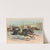 Horse race depicting four jockeys including one African American (1892) by Calvert Litho. Co