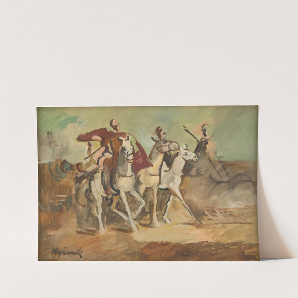 Horse Riders by Cyprián Majerník