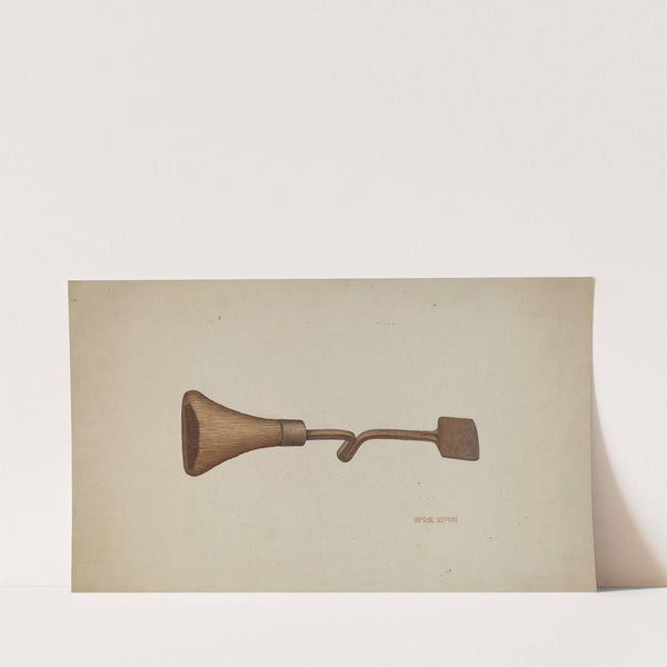 Horse Shoer’s Knife (c. 1940) by George C. Brown