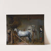 Horse Stable by Gerard ter Borch