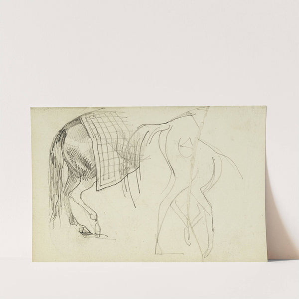 Horse Studies by Théodore Géricault