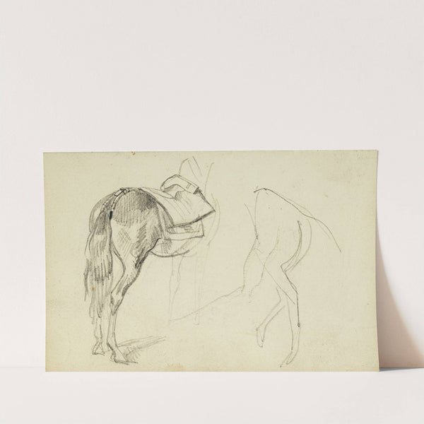 Horse Studies by Théodore Géricault