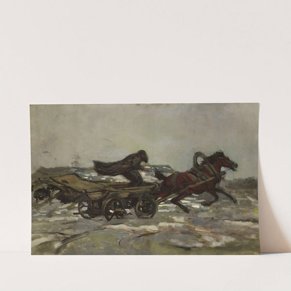 Horse Team Trial (1882) by Jozef Chelmonski