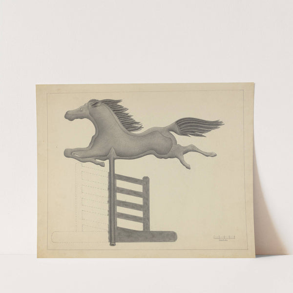 Horse Weather Vane by Filippo Porreca
