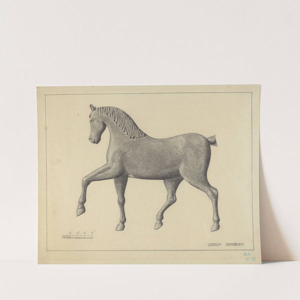 Horse Weather Vane (c. 1937) by Gordon Sanborn