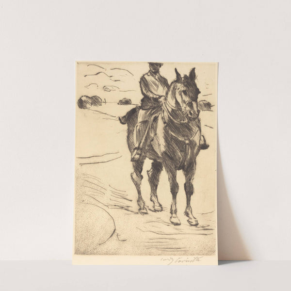 Horseman – II (Reiter II) (1916) by Lovis Corinth