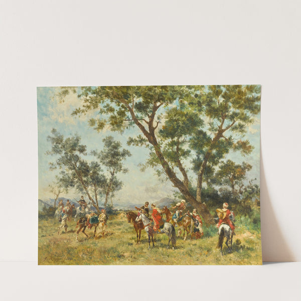 Horsemen at Rest by Georges Washington