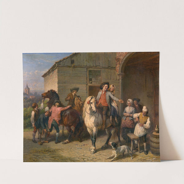 Horsemen at the Inn by Jean-Baptiste Madou