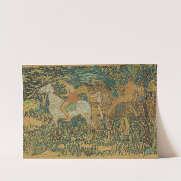 Horsemen (Procession) by Jan Preisler