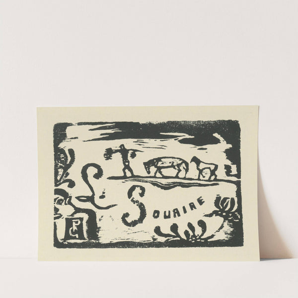 Horses by Paul Gauguin