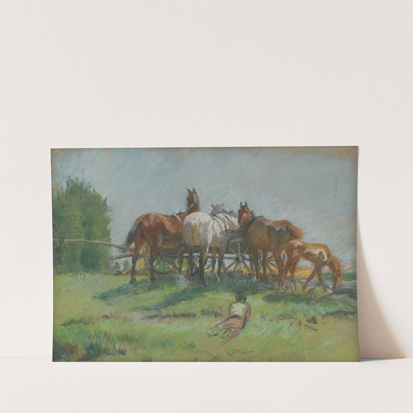 Horses by Ferdinand Katona