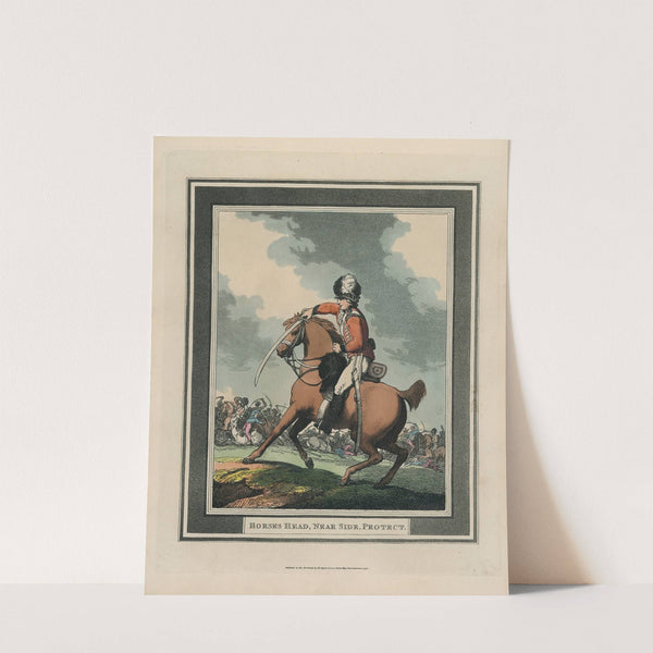 Horses head, NearSide, Protect (1799) by Thomas Rowlandson