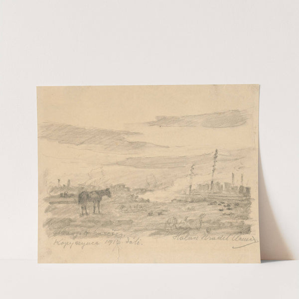 Horsie (Abandoned Battlefield) by Elemír Halász-Hradil