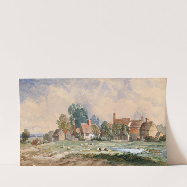 Horsmondon Green, Kent (1841) by Arthur Gilbert