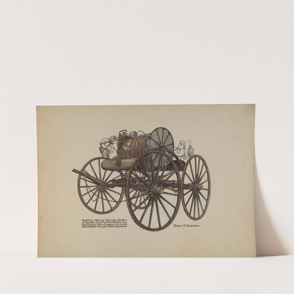 Hose Carriage by Elmer G. Anderson