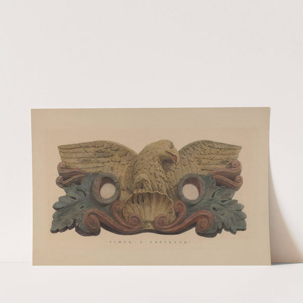 Hoseholder with Fire Company Insignia by Elmer G. Anderson