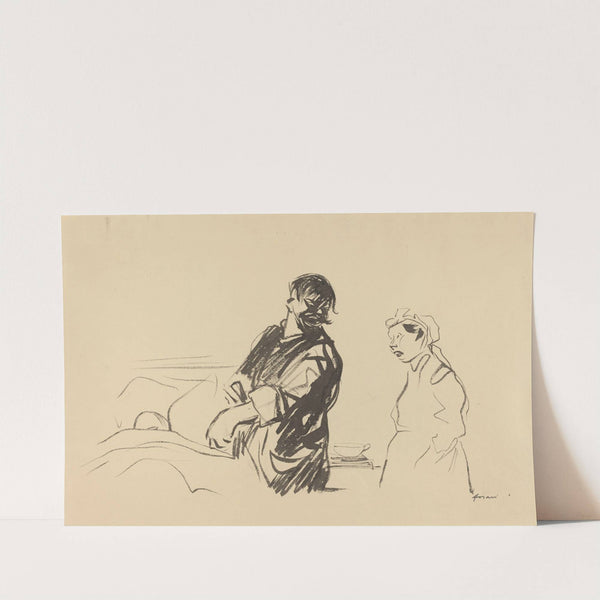 Hospital Scene (c. 1914-1919) by Jean-Louis Forain