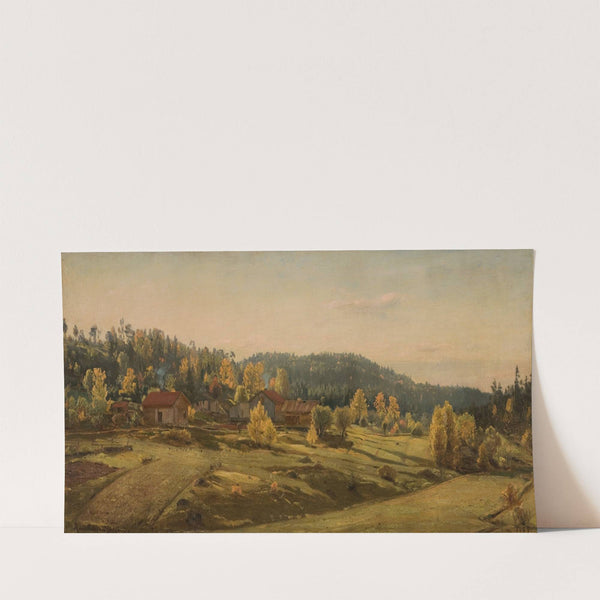 Høst ved Porsgrund (1889) by Amaldus Nielsen