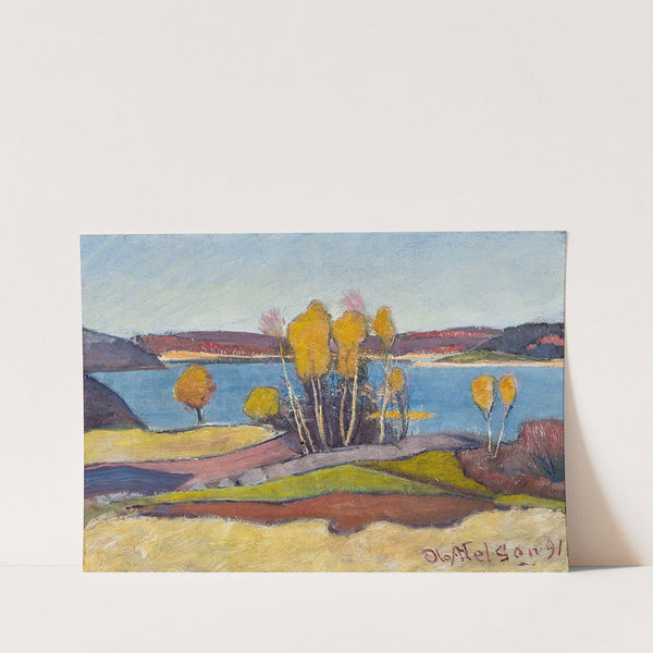 Höst vid Vänern (Åmål) by Olof Sager-Nelson